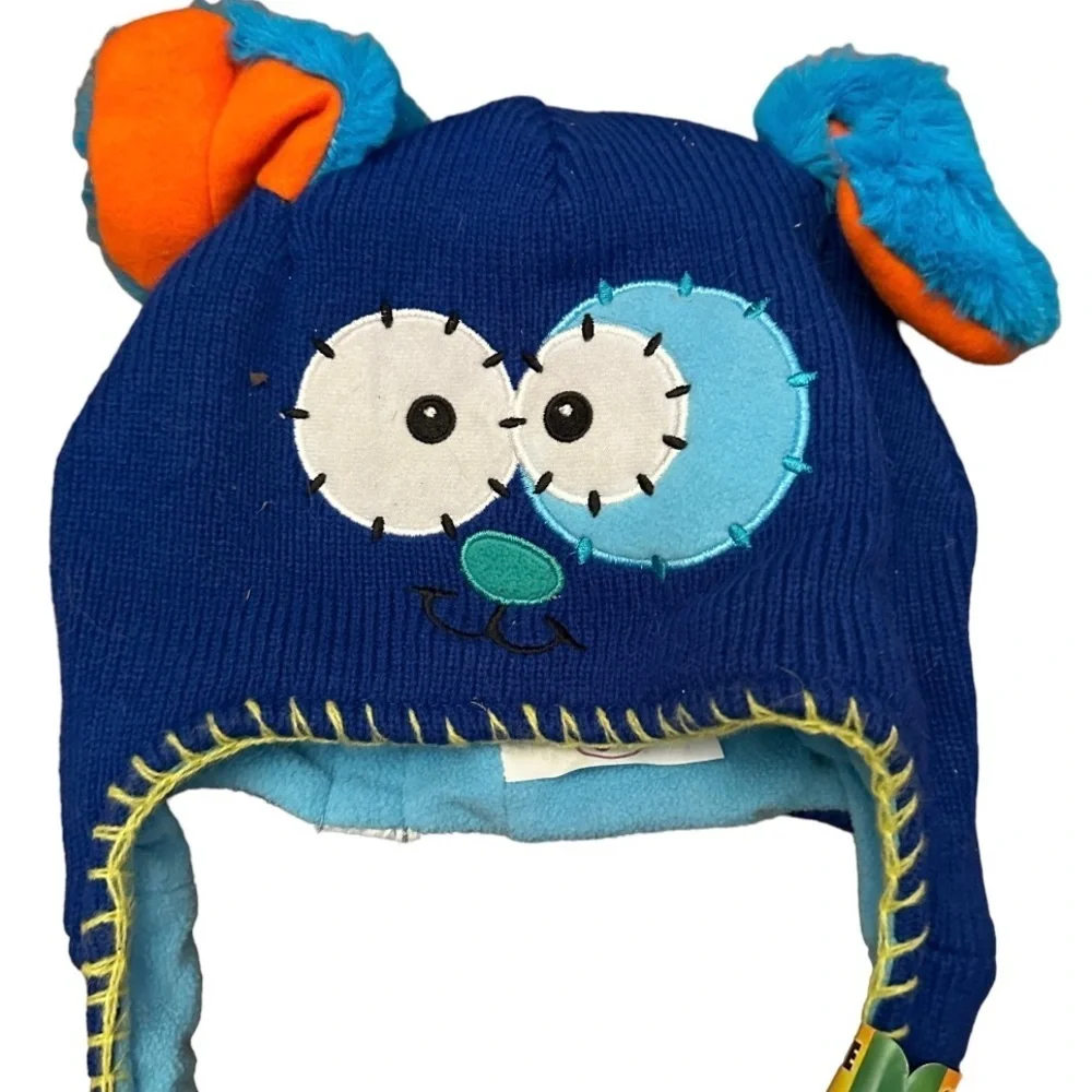 Ideavillage Sweater Hat Moveable‎ Ears nwt